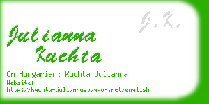 julianna kuchta business card